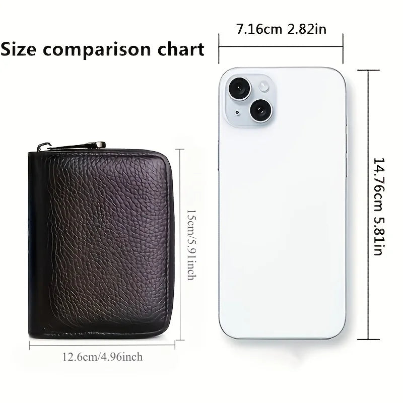 1 multi-layer 20 pocket card bag, anti-magnetic slim wallet storage, portable storage accessories for travel and daily life
