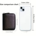 1 multi-layer 20 pocket card bag, anti-magnetic slim wallet storage, portable storage accessories for travel and daily life
