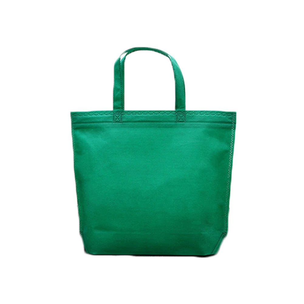 Women Foldable Shopping Bag Reusable Eco Large Capacity Handbags Non-Woven Shoulder Bags Tote Beach Bag For Travel 2024 New