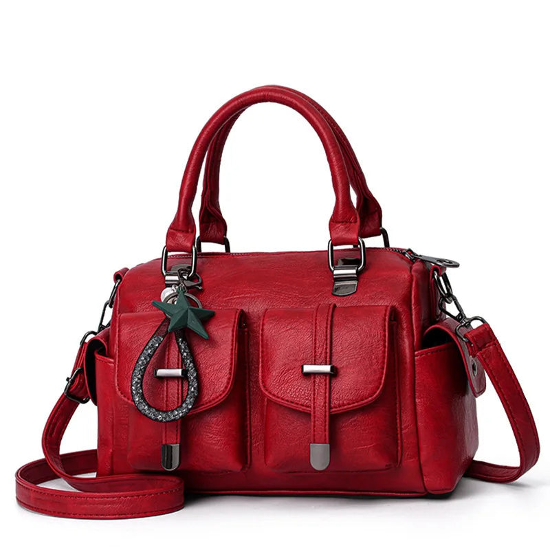 New Women bag  Handbags Bag for 2025 Female Crossbody new High quality fashionable shoulder bag designer travel Hairball bag