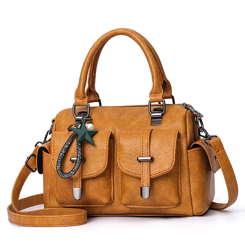 New Women bag  Handbags Bag for 2025 Female Crossbody new High quality fashionable shoulder bag designer travel Hairball bag