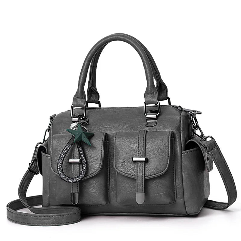New Women bag  Handbags Bag for 2025 Female Crossbody new High quality fashionable shoulder bag designer travel Hairball bag