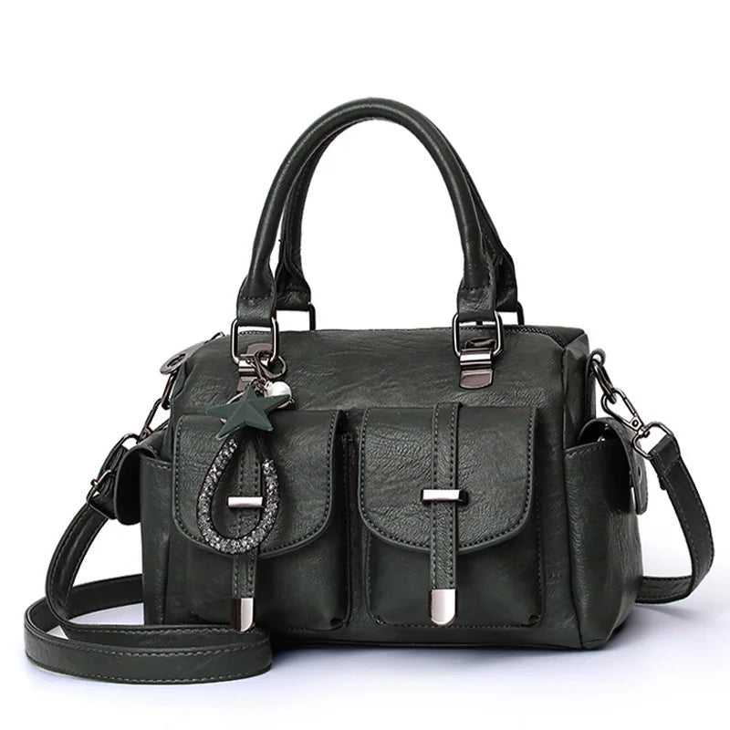 New Women bag  Handbags Bag for 2025 Female Crossbody new High quality fashionable shoulder bag designer travel Hairball bag